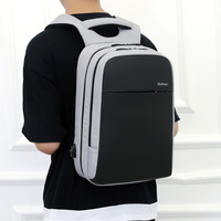 Fabricant Prix D'affaires Usb Banque D'alimentation Mince Sports Occasionnels Sac D'ordinateur Portable Sac À Dos Pour 15.6 Pouces Ordinateur Portable Logo Personnalisé