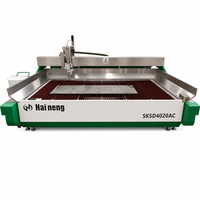 Mesin Pemotong WaterJet CNC 5 Axis Tekanan Tinggi untuk Memotong Marmer, Mosaik, dan Keramik