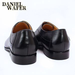 High Quality Oxford <b>Shoes</b> Brown Black Party Wedding Suit <b>Shoes</b> Formal Footwear Men Dress <b>Shoes</b> - Product Image 6