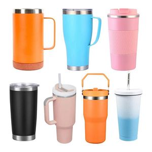 แก้วน้ำเก็บความร้อนสุญญากาศสองชั้น ขนาด 12, 14, 16 ออนซ์ ขายส่ง พร้อมฝาปิด สแตนเลสสตีล สำหรับกาแฟและแคมป์ปิ้ง รับสกรีนโลโก้ - Product Image 3