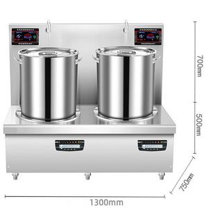 <span class=keywords><strong>Cuisinière</strong></span> à induction de qualité supérieure, à brûleur unique, 380v 15kw, facile à utiliser, pour les hôtels et les magasins d'alimentation - Product Image 1