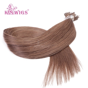 Wholesale 100% Chinese Remy Human Hair I tip Extension Cuticle Aligned Double Drawn Soft No Shedding Dark Color Natural Straight - Product Image 6