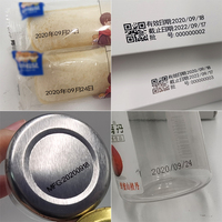 Impresora de inyección de tinta TIJ de 4 cabezales de 10 cm (101,6 mm) con pantalla táctil para imprimir fechas de caducidad y códigos de lote, alta velocidad de 80 m/min, portátil