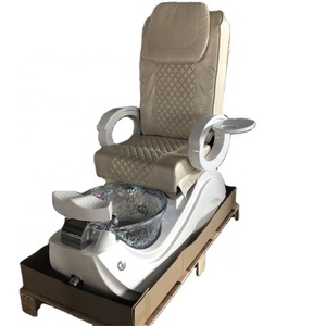 Kisen เก้าอี้นวดเล็บเท้าสปาเท้าไฟฟ้าปรับเอนได้สำหรับร้านทำเล็บ - Product Image 1