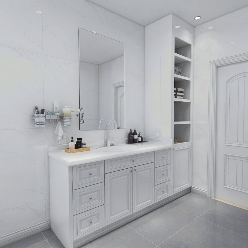 amerikanischen shaker stil angepasst bad schrank