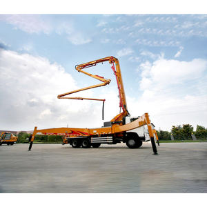 Camión Bomba de Concreto Móvil HB65V, 65m de Altura, 180m³/h de Producción, Usado en Proyectos de Renovación y Reurbanización Urbana, en Oferta - Product Image 6