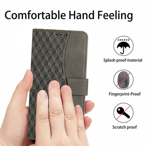 Funda con tapa con diseño de diamante de diseño premium minimalista con tarjeta <span class=keywords><strong>SIM</strong></span> <span class=keywords><strong>dual</strong></span> para <span class=keywords><strong>Samsung</strong></span> para <span class=keywords><strong>Galaxy</strong></span> S24 <span class=keywords><strong>S21</strong></span> Plus <span class=keywords><strong>Ultra</strong></span> Leather - Product Image 2