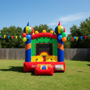 Castillo Inflable para Niños Pequeños de 10x10 pies, Jumper Inflable para Jardín, Mini Trampolín, Brincolín para Niños Pequeños - Product Image 1