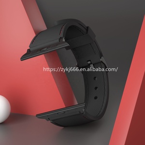 Proveedores de correa Correa de reloj inteligente transpirable de repuesto Correa de reloj de goma para <span class=keywords><strong>Apple</strong></span> <span class=keywords><strong>Watch</strong></span> <span class=keywords><strong>Todas</strong></span> <span class=keywords><strong>las</strong></span> <span class=keywords><strong>series</strong></span> con hebilla de acero inoxidable - Product Image 5