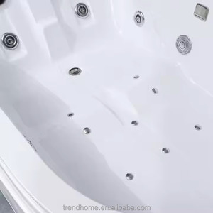 Bañera acrílica con forma de corazón <span class=keywords><strong>para</strong></span> interiores Whirlpool <span class=keywords><strong>para</strong></span> pareja, bañera de masaje SPA <span class=keywords><strong>para</strong></span> <span class=keywords><strong>dos</strong></span> <span class=keywords><strong>personas</strong></span> - Product Image 5