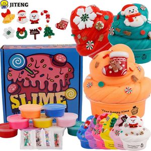 JITENG 2025 Nuovo Set di Giocattoli Slime Vendutissimo, Pasta Morbida Colorata Effetto Nuvola, Argilla di Cotone EN71, Schiuma di Cotone, Argilla Soffice Super Leggera - Product Image 6