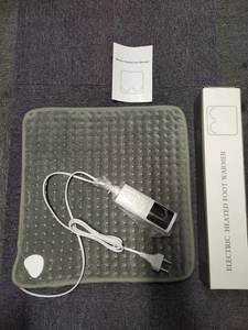 Foot Warmer Portable <b>Heat</b> Temperature Set USB Rechargeable <b>Electric</b> <b>Heated</b> Home Office Use Foot Warmer <b>Pad</b> Polyester Safety - Product Image 5