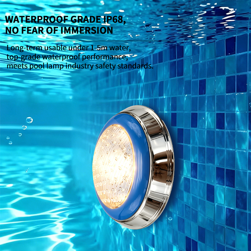 Remote Control RGB Pool Light Underwater LED Swimming Pool Lamp Waterproof IP68 for Spa Fountain