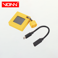 M.2 2230 NVME SSD Boîtier de Disque Dur 10G Vitesse Mini Portable Type-C Transparent 22*30 SSD Plug and Play pour Ordinateur Portable Tablette Mobile