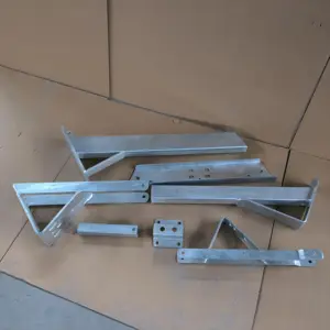 Suporte de rolo de peças de reboque galvanizado para reboque de baixo preço de fábrica com alta qualidade