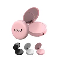 Batterie externe autonome avec miroir de beauté, personnalisable avec logo, mini 5000 mAh et grande capacité 10000 mAh