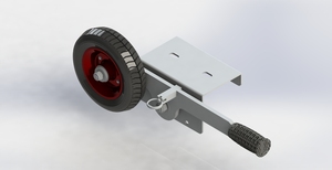 ROUES DE <span class=keywords><strong>BUT</strong></span> DE SOCCER <span class=keywords><strong>Roulettes</strong></span> de portique de levage de 8 pouces Roulette de conteneur - Product Image 3