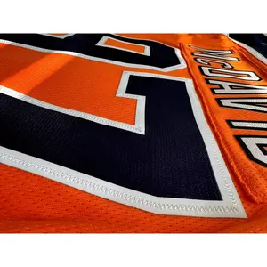 Camisetas de Hockey de Nueva York Unisex 100% Poliéster Cosidas # 23 Adam # 31 Igor Ropa Deportiva para Hombres y Mujeres Adultos - Product Image 3