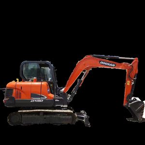 Mini-excavatrices Doosan Dx60 d'occasion de haute qualité, excavatrice sur chenilles hydraulique de 6 tonnes en provenance de Corée, PRIX BAS ! Mini-pelleuse - Product Image 4