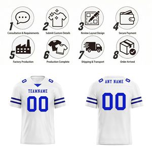 Jersey Sepak Bola Tim Massal OEM ODM Cetak Sesuai Permintaan Tambahkan Logo Kustom Nama Pribadi Atletik FBJ02-24017005 - Product Image 4
