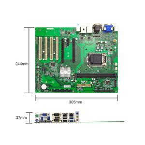 Placa base ATX Original LGA1150 Intel H81 Chip 4th Gen I7/I5/I3 CPU <span class=keywords><strong>DDR3</strong></span> 2LAN Servidor de ordenador de la computadora placa base Industrial - Product Image 4