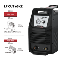 LEVIN LF CUT 65KZ Pilot Arc Plasma Cutter Kompresor Terintegrasi Sumber Udara Ganda 7.8KVA Mesin Pemotong Logam 25mm
