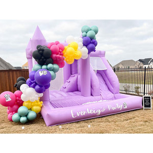 Trắng tùy chỉnh MOONWALK <span class=keywords><strong>Toddler</strong></span> nhà bị trả lại <span class=keywords><strong>Inflatable</strong></span> PVC đám cưới bán buôn trẻ em nhà bị trả lại với slide và bóng Pit - Product Image 3