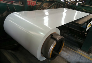 De pintura de polímero chapa de acero recubierta de color PPGI 0,35*1250MM RAL3009 Z80 bobina de chapa de acero para techo - Product Image 4