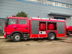 Camión de Bomberos de Espuma de Agua 4X2 830KPa, Vehículo de Extinción de Incendios de Capacidad Equilibrada para Rescate de Emergencia Urbano y Rural - Product Image 3