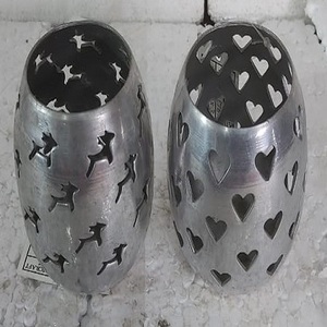 แท่งเทียนสำหรับตกแต่งงานแต่งงานบ้านตกแต่งงานแต่งงานวินเทจ,แท่งเทียนทำด้วยมือหรูหราทำจากโลหะ - Product Image 6