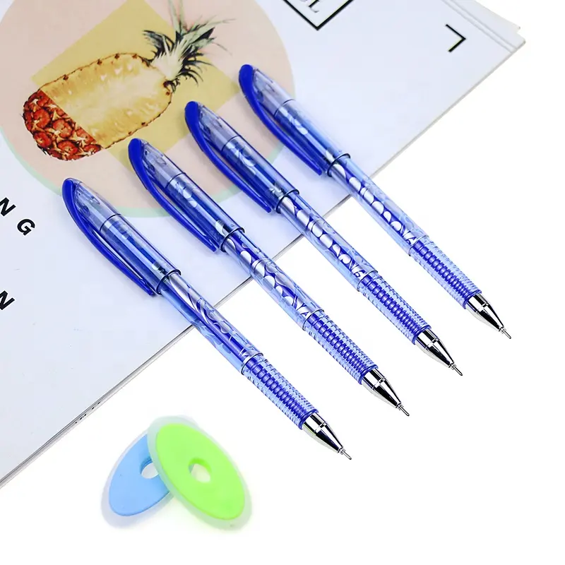 Erasable Gel Pen With Eraser and Refills Set, Include Total 4 Pens and 50 Refills Eraser