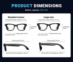 Gafas Inteligentes con Traductor de IA, Sistema Operativo Android, Perspectiva en Primera Persona, Captura de Video 1080P, Control Conveniente por Aplicación - Product Image 4