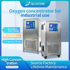 Qlozone nuôi trồng thủy sản 10 lpm khí oxy thế hệ thiết bị máy nén khí được xây dựng trong PSA oxy Máy phát điện tập trung - Product Image 3