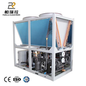 Enfriador de Agua Industrial por Bomba de Calor Ecológica R410A, Enfriado por Aire, 10-50 Toneladas, Certificado SASO y GCC, Control Remoto para Edificios Ecológicos en Jordania - Product Image 3