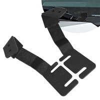 Support de fixation pour éclairage de travail pour Toyota Prado LC300, support de montant A, noir, accessoires auto, 2 supports de montage d'éclairage