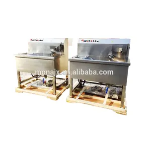 Table Top Mini Chocolate Enrobing Coating Machine/Small Chocolate Making Line For Bar Wafers Biscuit Production