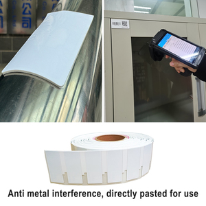 Étiquette RFID anti-métal flexible en PET, puce U <span class=keywords><strong>CODE8</strong></span> réinscriptible, autocollant durable et étanche pour cartes de contrôle d'accès métalliques - Product Image 4