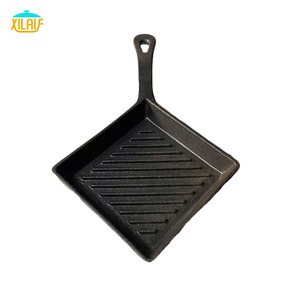 Vendita calda per uso domestico quadrato in ghisa cucina <span class=keywords><strong>master</strong></span> grill pan antiaderente mini grill pan - Product Image 1