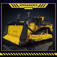 Moule chaud roi 15084 1508 pièces série d'ingénierie machines Bulldozer assemblage bloc jouet ensemble modèle