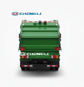 Camion à déchets alimentaires Dongfeng 5,5 m Blue Plate C1, camionnette à ordures légère diesel 4x2 conduite à droite pour le recyclage des déchets de cuisine des restaurants - Product Image 6
