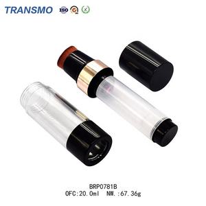 Tube vide pour fond de teint et correcteur, emballage rond en plastique - Product Image 3