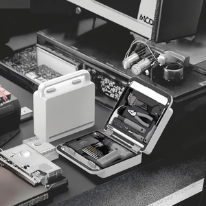 Kit Completo de Herramientas para el Hogar, Juego de Reparación Multiusos para el Hogar, Electricistas y Emergencias en el Automóvil - Product Image 4