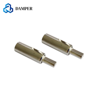 Charnières à amortisseur à fermeture douce en acier inoxydable 1012D pour couvercles de bar de cuisine et de lave-vaisselle, direct usine