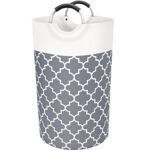 Fast Dispatch 82L Custom <b>Collapsible</b> Laundry Hamper Large Capacity Foldable Laundry Basket Washing Bag with Handles - Product Image 5