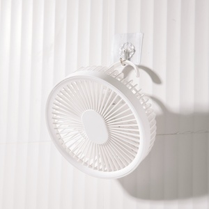Ventilador de Escritorio LED Mini Silencioso Personal, Ventiladores Recargables de Pared, Control Remoto Portátil Personalizado, Mini Ventilador Eléctrico USB Pequeño para Escritorio - Product Image 5