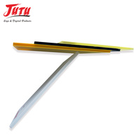 JUTU Heavy-Duty 4mm PP Feuille de plastique ondulé-Résistant aux intempéries pour les panneaux de chantier