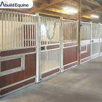 Équipement d'écurie pour chevaux, équipement d'écurie, installations d'hébergement équin, porte à charnières en acier, aluminium, acier inoxydable