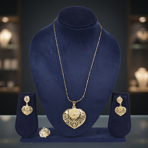 Juego de Joyería de Latón al por Mayor, Colgante de Moda, Juego de Colgantes de 14K, 18K, 24K para Mujer, Joyería de Diseño Tradicional, Oro Joyería - Product Image 3
