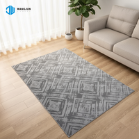 Wohndekor Teppiche 3D-Muster Geschnitzter Teppich Jacquard-Bodenteppich Modernes Design Geschnitzte Bodenteppiche Jacquard-Bodenmatte