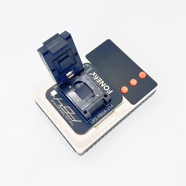 For Flash64 F64 Box F64 Lite Jtag F64 ultra UFS FBGA 153 254 297 (F64 254 EMMC 4 in 1) Socket UFS-FBGA-254 Adapter